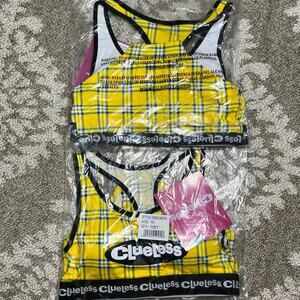 Clueless Cher Bra and Underwear Set NWT girls Sz 10 2pc